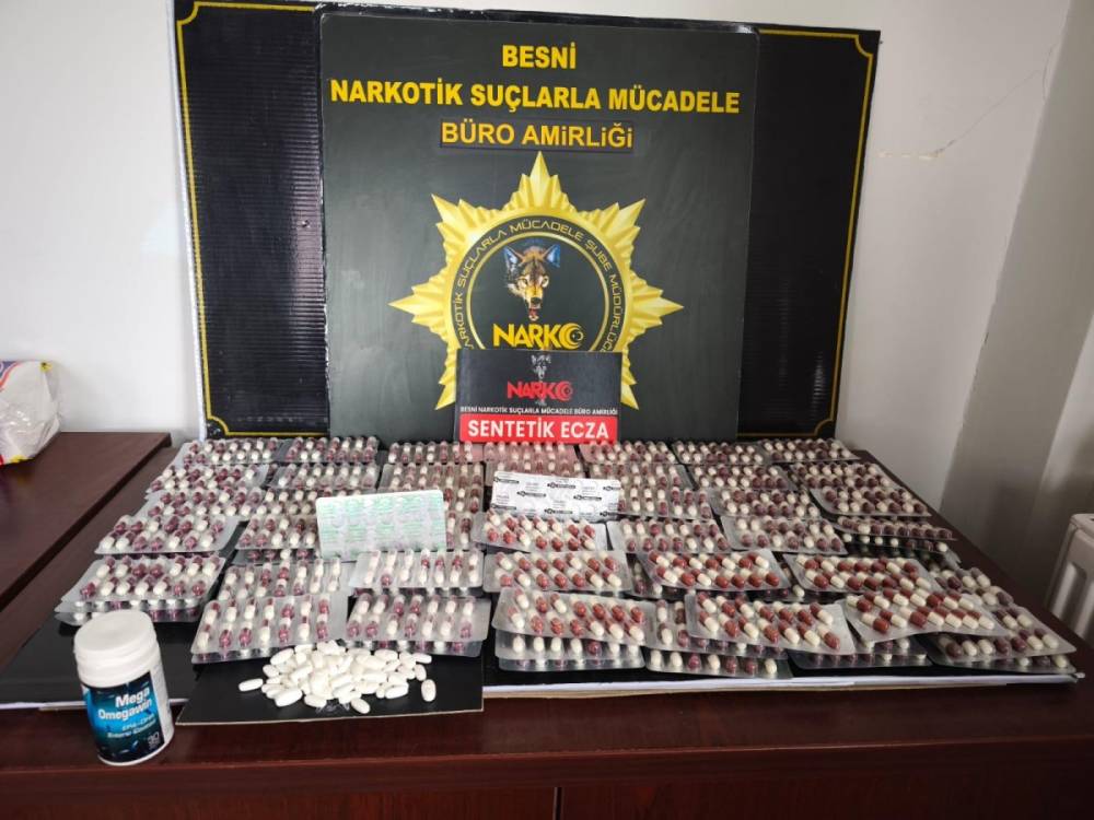 Adıyaman’da uyuşturucuya 5 tutuklama 