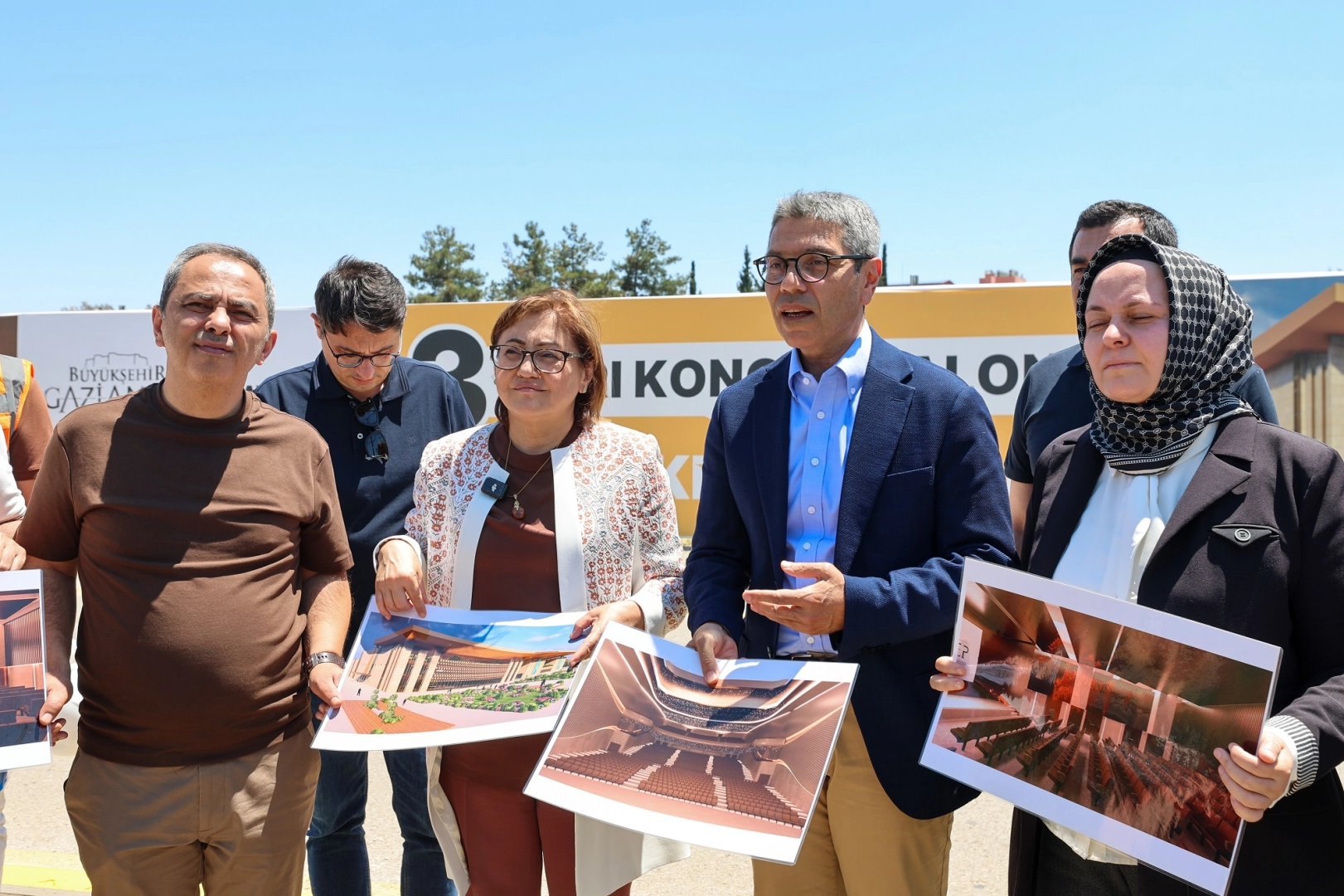 Gaziantep'te b&ouml;lgenin en b&uuml;y&uuml;k kongre merkezi hazırlığı
