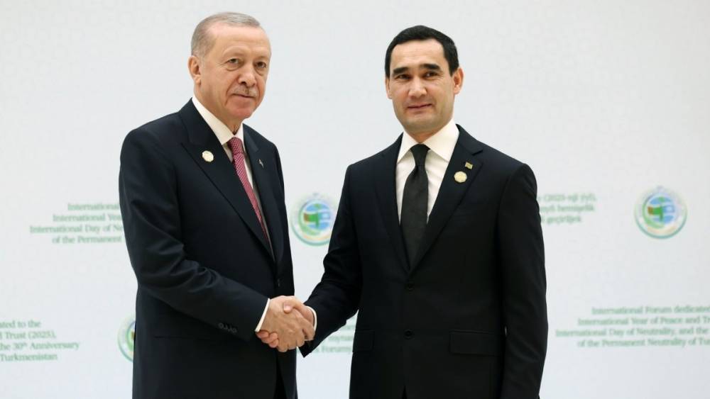 Erdoğan’dan Türkmenistan’a barış ve güven vurgusu 