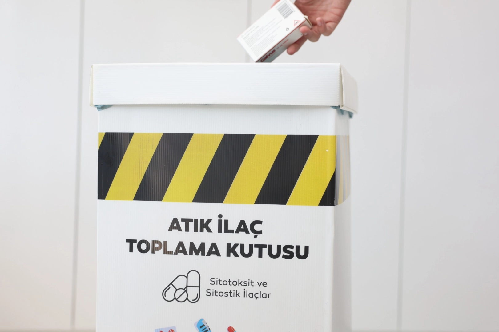 Bursa Osmangazi&rsquo;de ila&ccedil; atıklarına g&uuml;venli &ccedil;&ouml;z&uuml;m