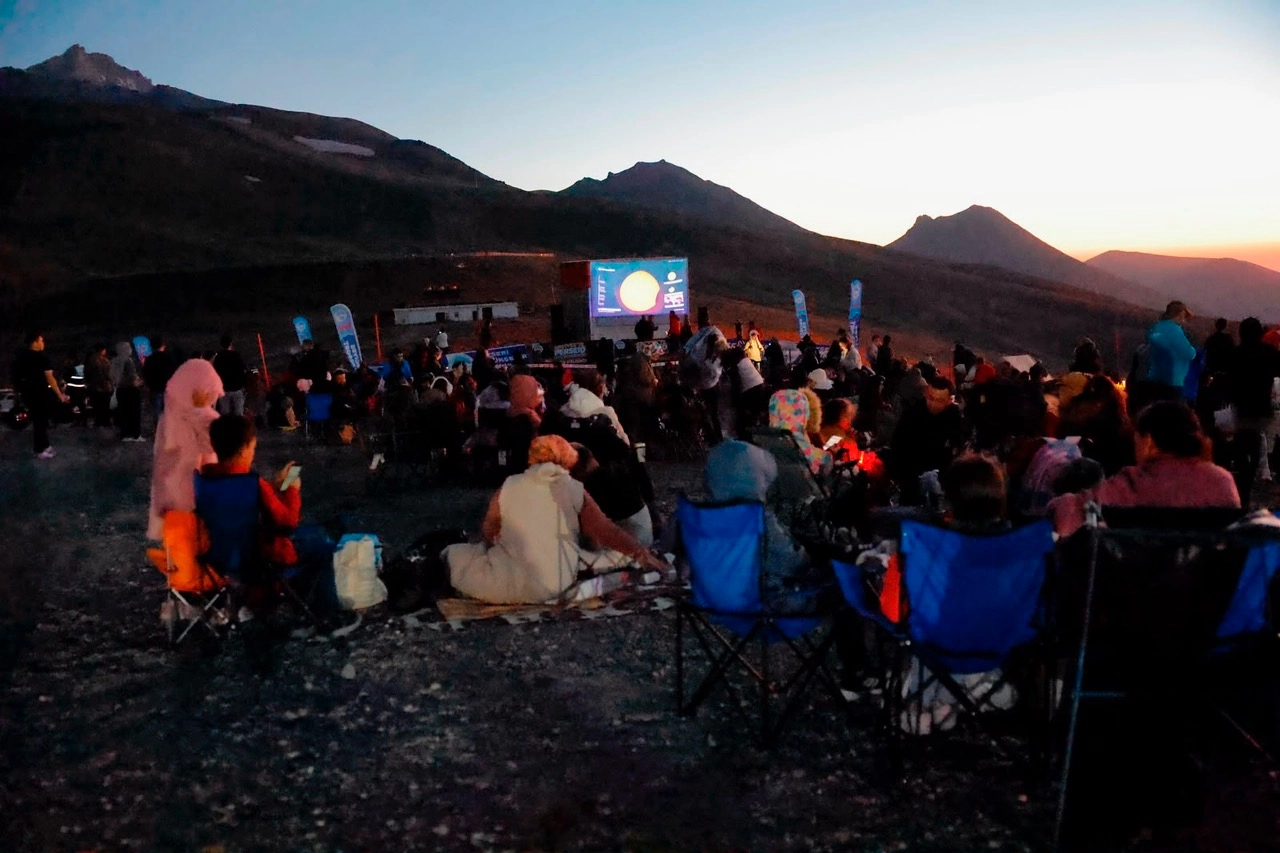 Kayseri'de Perseid Meteor Yağmuru G&ouml;zlem ş&ouml;leni