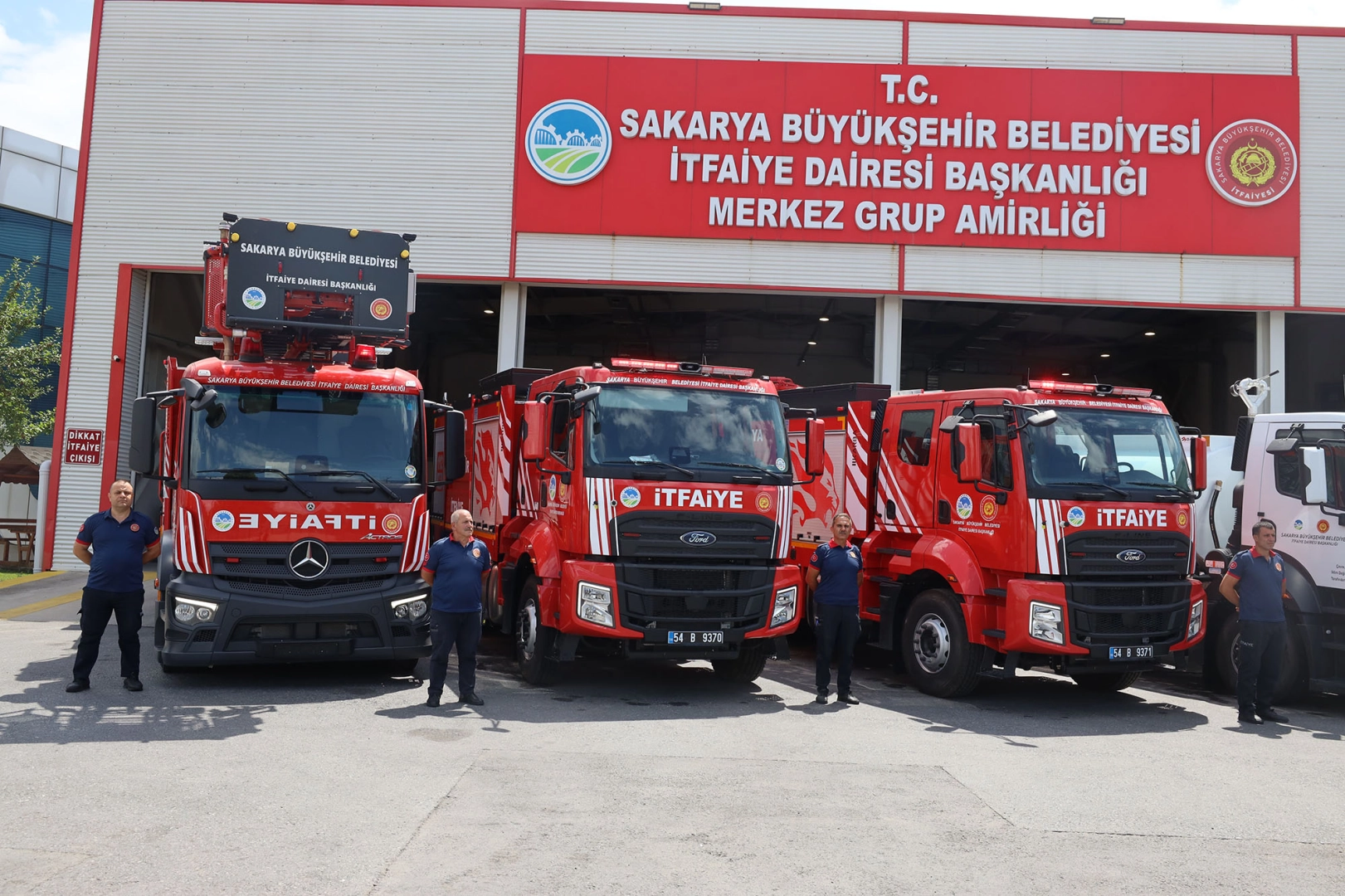 Sakarya İtfaiye Teşkilatı'nın yeni g&uuml;&ccedil;leri