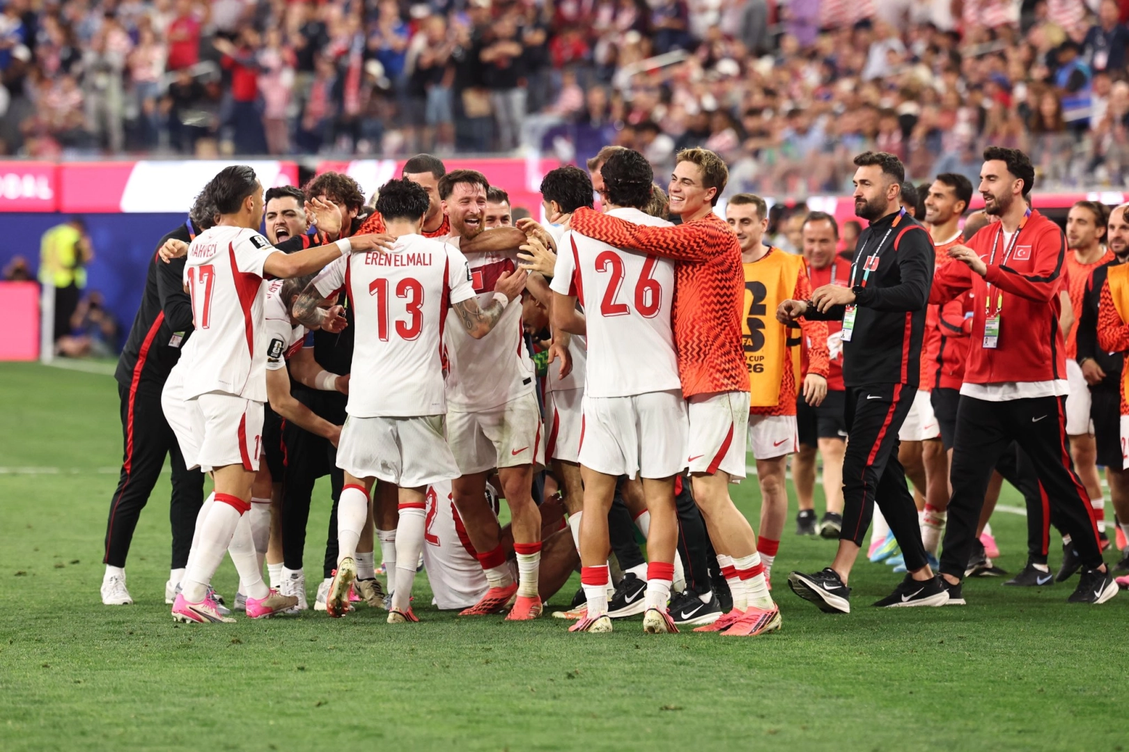 Bizim &Ccedil;ocuklar, ABD'yi 3-2 mağlup etti! D&uuml;nya Kupası'na galibiyetle veda etti