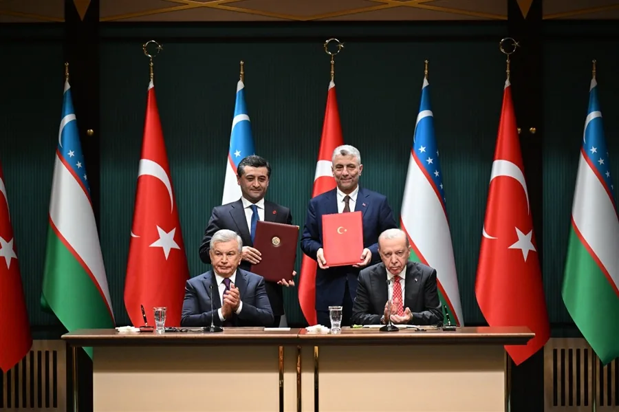 T&uuml;rkiye-&Ouml;zbekistan arasında 10 milyar dolarlık ticaret hedefi... Yeni Konsey kuruldu